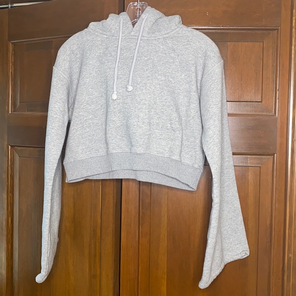 Fashion Nova Your So Basic Cropped Hoodie - Picture 1 of 5